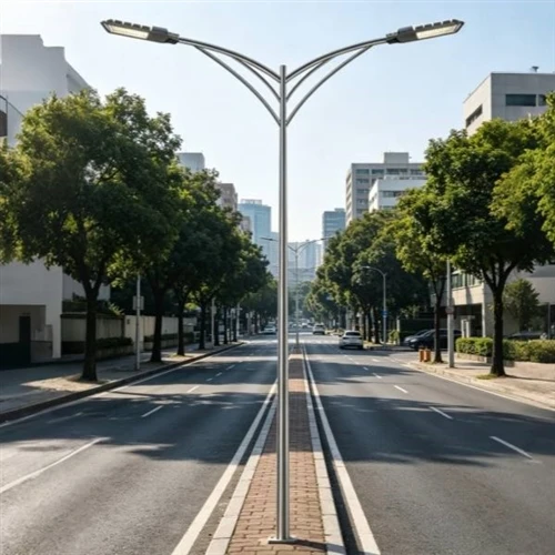 Cum să alegi înălțimea stâlpilor de iluminat stradal metalic?